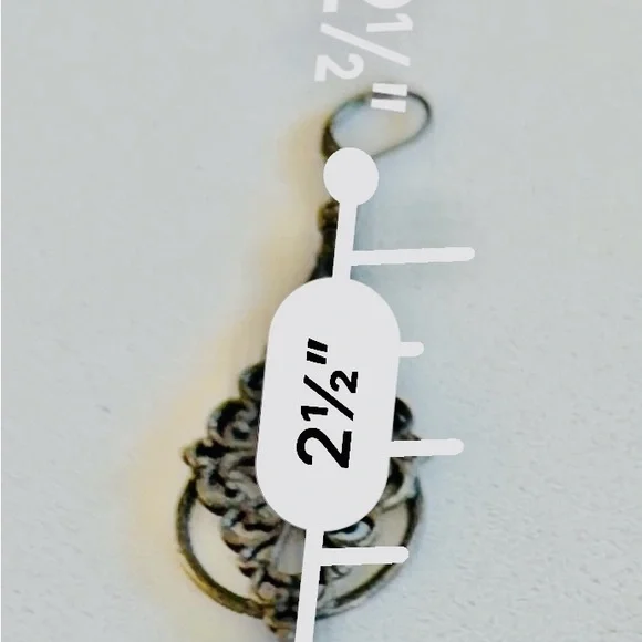 Elegant Black Filigree Earrings - Picture 5 of 5